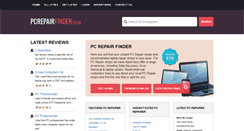 Desktop Screenshot of pcrepairfinder.co.uk